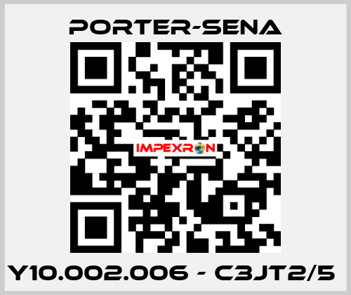 Y10.002.006 - c3jt2/5  PORTER-SENA