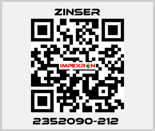 2352090-212  Zinser