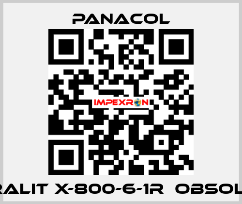 VITRALIT X-800-6-1R  Obsolete  Panacol