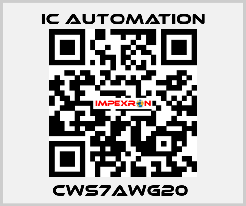 CWS7AWG20  ic automation