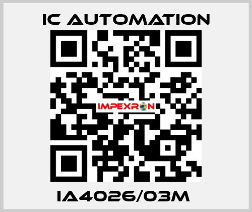 IA4026/03M  ic automation