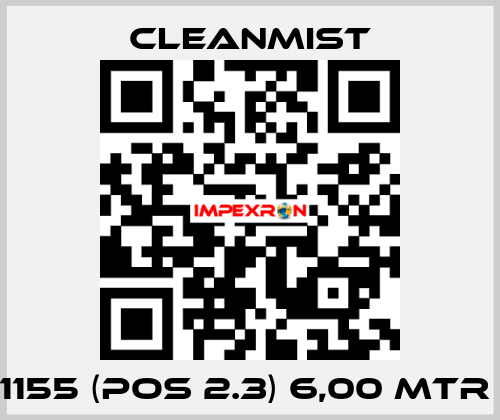 1155 (pos 2.3) 6,00 mtr  CleanMist