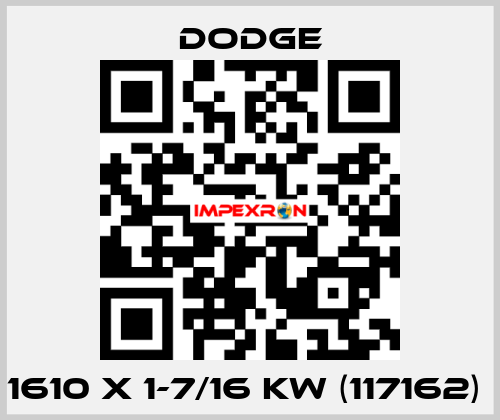 1610 x 1-7/16 KW (117162)  Dodge