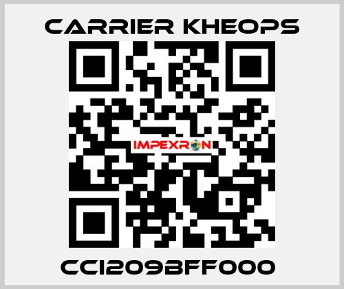 CCI209BFF000  Carrier Kheops