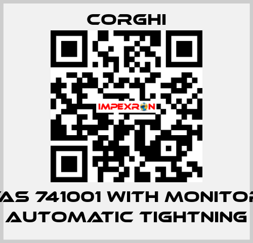 VAS 741001 with monitor, automatic tightning Corghi