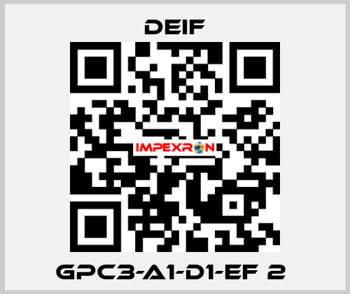 GPC3-A1-D1-EF 2  Deif