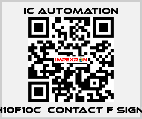 H10F10C  Contact F sign  ic automation