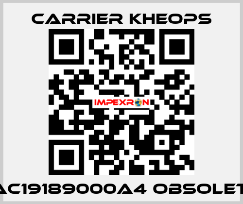 BAC19189000A4 obsolete  Carrier Kheops