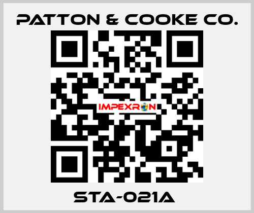 STA-021A  Patton & Cooke Co.