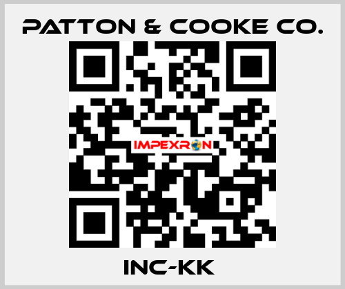 INC-KK  Patton & Cooke Co.