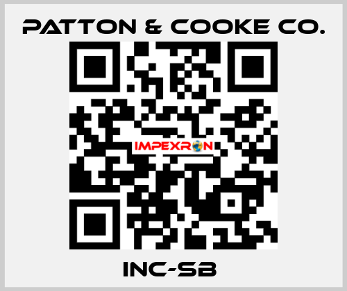 INC-SB  Patton & Cooke Co.