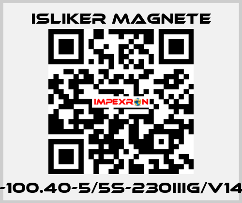 GIu-100.40-5/5S-230IIIG/V1495  ISLIKER MAGNETE