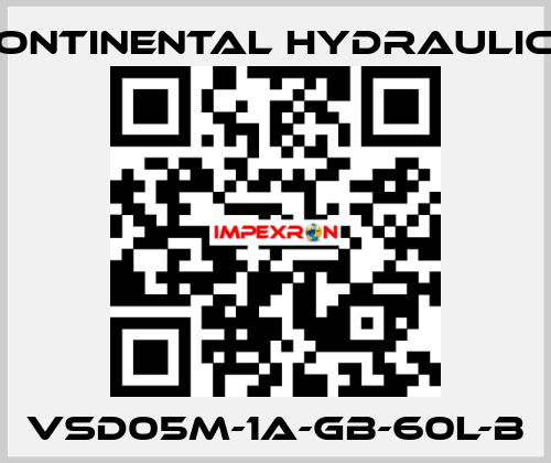 VSD05M-1A-GB-60L-B Continental Hydraulics