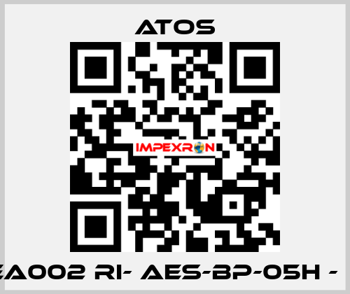 12EA002 RI- AES-BP-05H - ОЕМ Atos