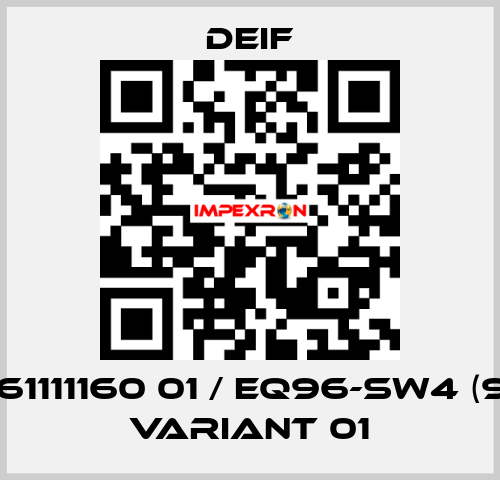 2961111160 01 / EQ96-sw4 (90°) Variant 01 Deif