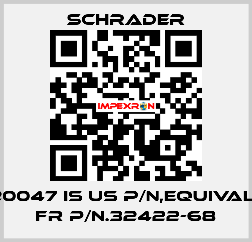 8081120047 is US P/N,equivalent is FR P/N.32422-68 Schrader