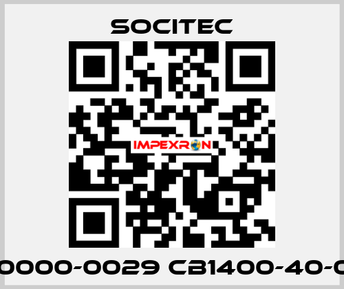 6015-0000-0029 CB1400-40-06CIM Socitec