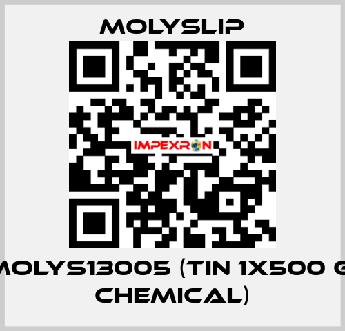 MOLYS13005 (tin 1x500 g, chemical) Molyslip