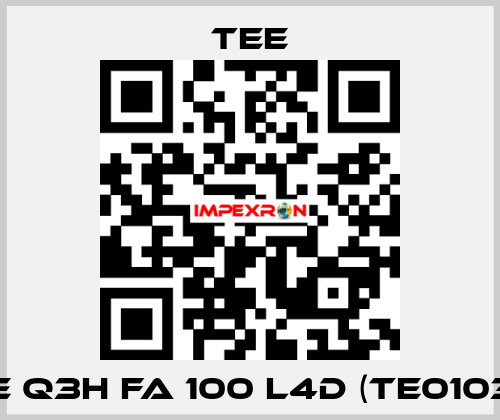 TE Q3H FA 100 L4D (TE01031) TEE