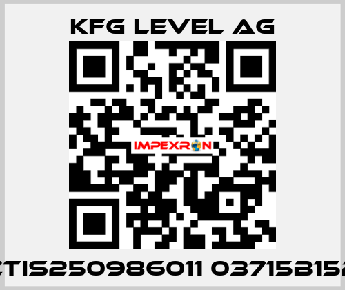 ZTIS250986011 03715B152 KFG Level AG