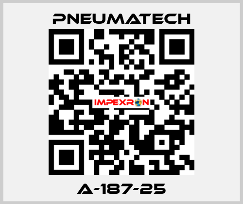 A-187-25 Pneumatech