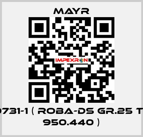 7010731-1 ( ROBA-DS Gr.25 Type 950.440 ) Mayr