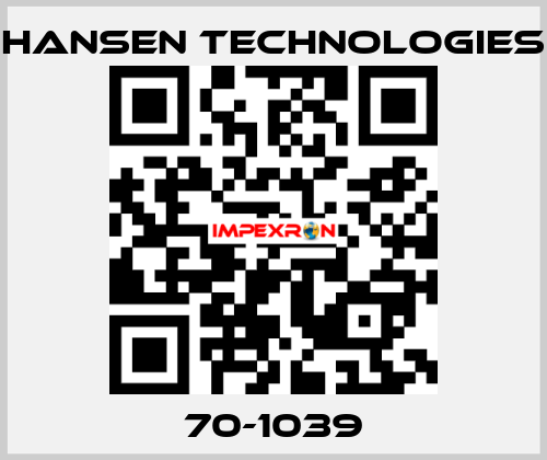 70-1039 HANSEN TECHNOLOGIES