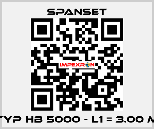 Typ HB 5000 - L1 = 3.00 m SpanSet