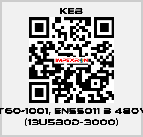 13E5T60-1001, EN55011 B 480V/16A (13U5B0D-3000) KEB