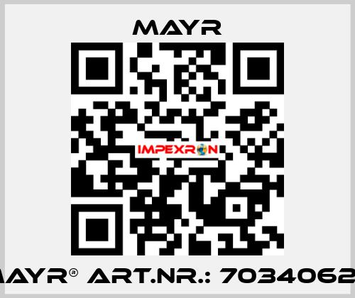 mayr® Art.Nr.: 7034062-1 Mayr