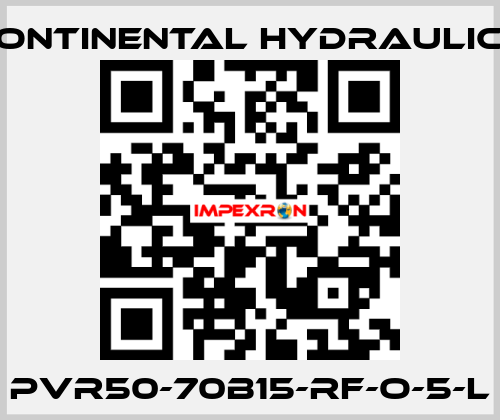 PVR50-70B15-RF-O-5-L Continental Hydraulics