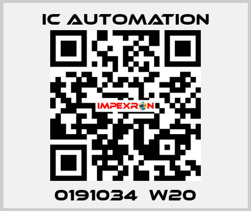 0191034  W20 ic automation