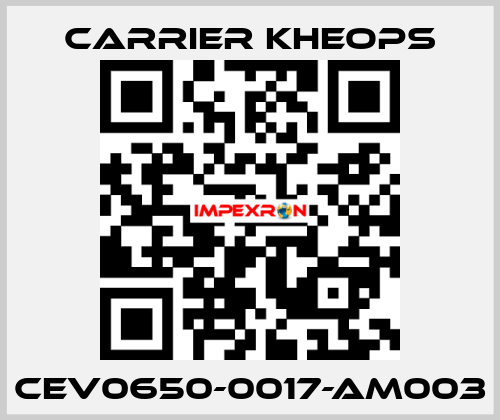 CEV0650-0017-AM003 Carrier Kheops