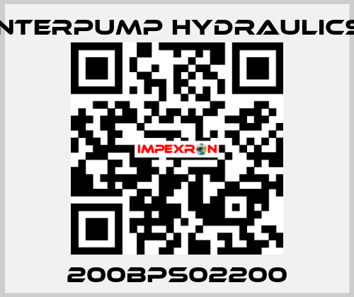 200BPS02200 Interpump hydraulics