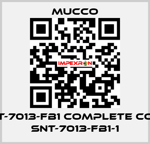 SNT-7013-FB1 complete code SNT-7013-FB1-1 mucco