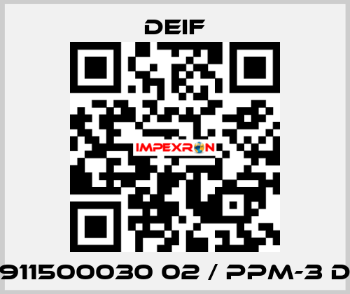 2911500030 02 / PPM-3 DG Deif