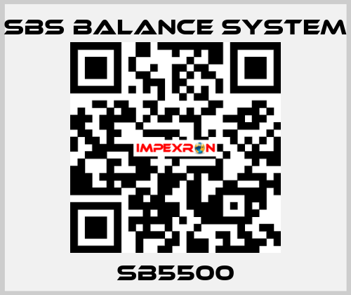 SB5500 SBS BALANCE SYSTEM