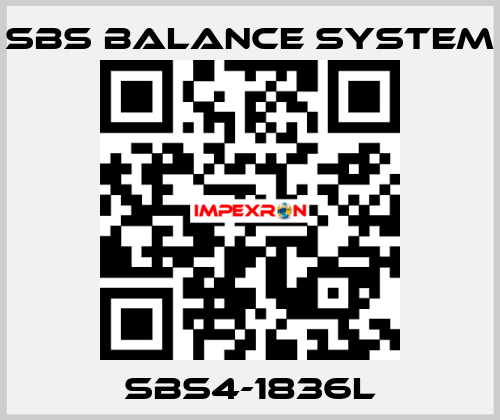 SBS4-1836L SBS BALANCE SYSTEM