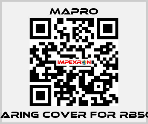 DE bearing cover for RB50-620 Mapro