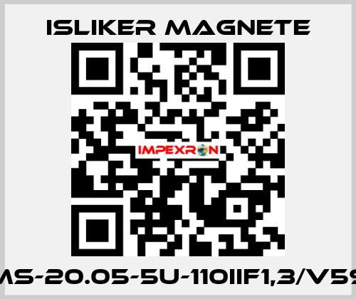 GMs-20.05-5U-110IIF1,3/V590 ISLIKER MAGNETE