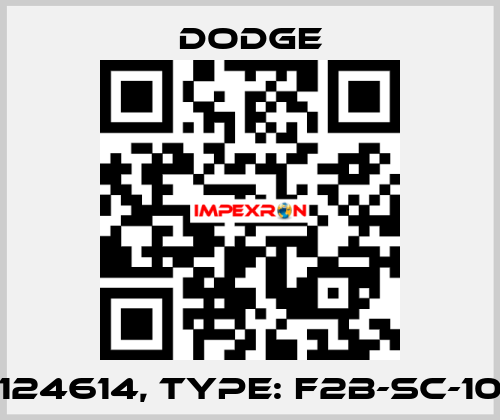 p/n: 124614, Type: F2B-SC-103-NL Dodge