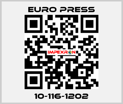 10-116-1202 Euro Press