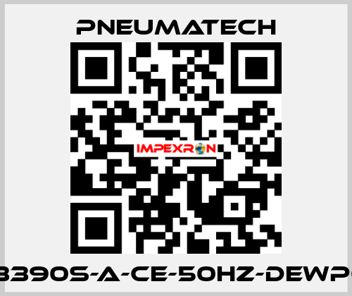 PB3390S-A-CE-50HZ-DEWPO Y Pneumatech