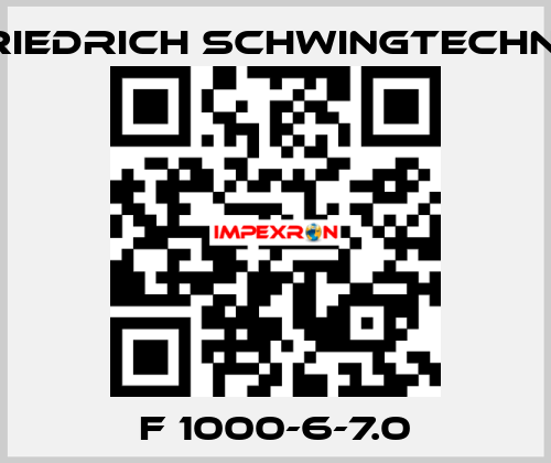 F 1000-6-7.0 Friedrich Schwingtechnik