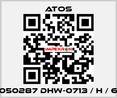 050287 DHW-0713 / H / 6 Atos