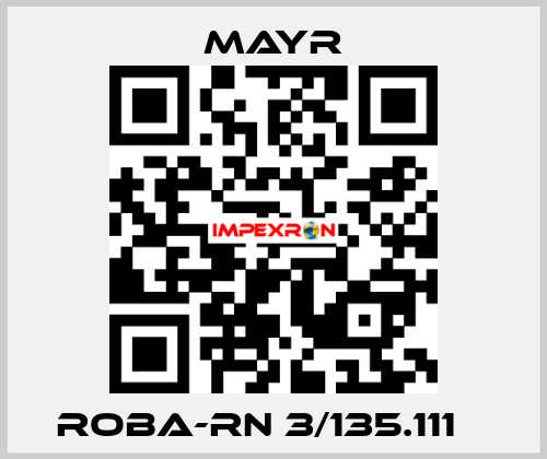  ROBA-RN 3/135.111    Mayr