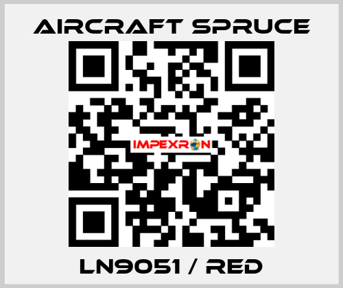 LN9051 / red Aircraft Spruce