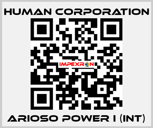 Arioso Power I (Int) Human Corporation