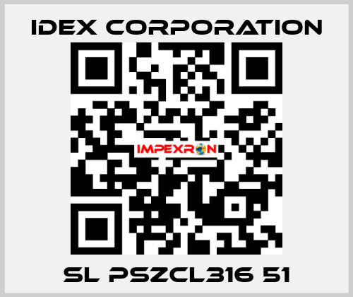 SL PSZCL316 51 IDEX Corporation