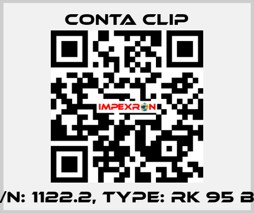 P/N: 1122.2, Type: RK 95 BG Conta Clip